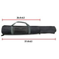 thumbnail image 5 of Padded Tripod Case Bag with Expandable Compartment & Accessory Storage - by USA GEAR - works with Vista , Ravelli , Dolica , Manfrotto & More - Holds Tripods from 21" to 35" Folded, 5 of 9
