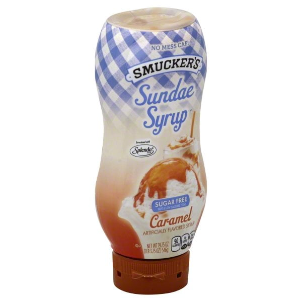 Smucker's Sugar Free Caramel Flavored Syrup, 19.25Ounce