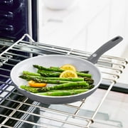 GreenPan Dover 8 Ceramic Nonstick Frypan with Spatula, Charcoal Gray