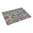 thumbnail image 2 of MKHERT Cheerful Seamless Colorful Hearts by Patchwork Style Doormat Rug Home Decor Floor Mat Bath Mat 23.6x15.7 inch, 2 of 3