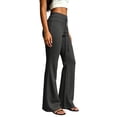 thumbnail image 7 of Wlynlyn Flare Sweatpants Womens Elastic High Waisted Drawstring Bell Bottom Leggings Casual Bootcut Yoga Pants XX-Large, 7 of 7