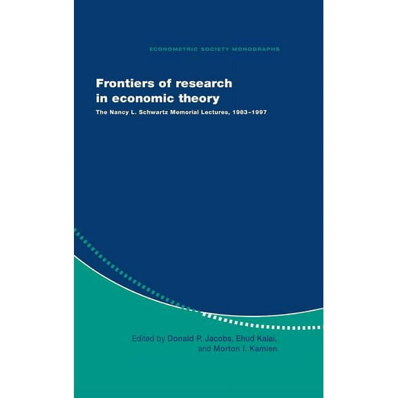 Econometric Society Monographs Frontiers of Research in Economic Theory, Book 29, (Hardcover)