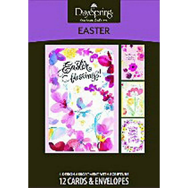 CardBoxedEasterEaster Blessings (Box Of 12)  Walmart.com  Walmart.com