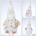 thumbnail image 3 of Trae tus propias tres pilas AA [Sombrero de felpa de copo de nieve con luces y regalos para mujer Rudolph] Gorro de felpa con barba navideña con luces y regalos Bastón ANGGREK  Otros, 3 of 8
