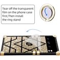 thumbnail image 5 of for Google Pixel 8 Pro Case for Women, Rivet Metal Corner Design Phone Case Cover with Bling Diamond Ring Suitable for Google Pixel 8 Pro 6.7" BF-Gold, 5 of 16