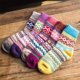 thumbnail image 4 of Pares de calcetines de lana de invierno para mujer, calcetines de punto con estampados coloridos, 4 of 7