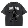 thumbnail image 4 of Heated Rivalry Hollander&Rozanov Print Vintage Wash T-Shirt Unisex Cotton Short Sleeve Casual Streetwear Top for TV Series Fans, 4 of 5