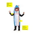 thumbnail image 4 of Rasta Imposta Ultimate Blue Shark Kids Party Dress Up Halloween Costume, Child Size 4-6, 4 of 4