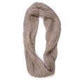 thumbnail image 2 of Womens Acrylic Loop Scarf - Beige, 2 of 2