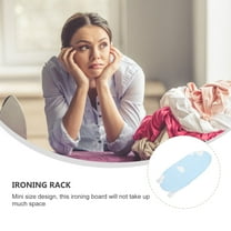 OFFIGAM Foldable Ironing Board for Home Use with Breathable Oval Panel, Assorted Colors, Compact and Portable Design