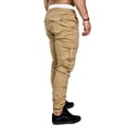 thumbnail image 3 of Multi-pockets Training Overalls Pantalones Tactical Straight Cargo Pants Trouser, 3 of 3