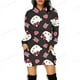 thumbnail image 3 of Nueva sudadera con capucha de la película de dibujos animados HELLO KITTY divertida de primavera para mujer, linda sudadera con gráficos de anime, sudadera con capucha vintage para mujer, 3 of 5