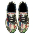 thumbnail image 2 of Veteran Memorial Day Always Remember Our Heroes Remember Soldiers Shoes Sneakers Black Size 12, 2 of 7