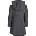 thumbnail image 2 of Rothschild Girls Faux Wool Dress Coat with Hood (Charcoal, 5/6), 2 of 2