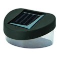 thumbnail image 1 of Luz de valla LED con energía solar al aire libre Jardín Escaleras Paso Gazebo Lámpara Decoración Negro Zulema luz de la cerca al aire libre, 1 of 6