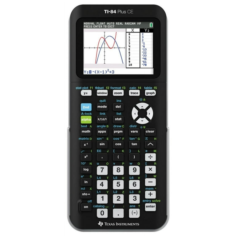 Texas Instruments TI-84 Plus CE Color Graphing Calculator with
