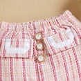 thumbnail image 6 of Qudderr Baby Kids Girls Summer Pullover Short Sleeve T-Shir + Short Skirt Cotton Set Outfit for 18 Months-6 Years, 6 of 9