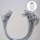 thumbnail image 5 of Agujero Redondo Funda De Aluminio Plata Cable Férula Aluminio Resistente Engarce Bucle Manga Un Solo Agujero Engarce Bucle Tono Clip Para Alambre Y Cuerda,166 Piezas 5 Mm / 0.2 Pulgadas Inevent TO005651-05, 5 of 6