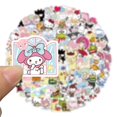 thumbnail image 4 of WDAIDJ My Melody, Kuromi Hello Kitty Kawaii DIY Lil' Sticker Decals, 50 Count, 4 of 6