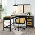 thumbnail image 5 of Better Homes & Gardens Springwood L-Shape Desk, Charcoal Finish, 5 of 9