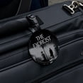 thumbnail image 5 of The Exorcist Logo and Silhouette Round Leather Luggage Card Suitcase Carry-On ID Tag, 5 of 6
