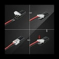 thumbnail image 3 of 20PCS Double-Wire Plug-in Connector with Locking Buckle,Pluggable Connectors 2 Pin 2 Way Universal Compact Wire Terminal, 3 of 6