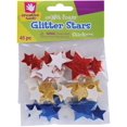 thumbnail image 2 of Foam Glitter Stickers 45/Pkg-Stars, 2 of 2