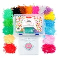 thumbnail image 2 of 28,000 Mini Fuse Beads Kit 2.6mm, 48 Colors 7 Pegboards 15 Ironing... 2 of 13