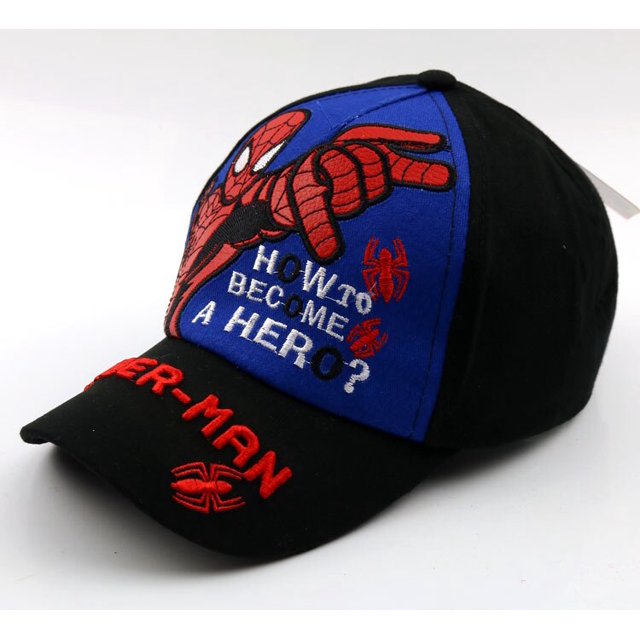 Gorra de béisbol de Spiderman para niños Gorra ajustable de hip-hop Snapback JAMW Sencillez