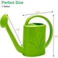 thumbnail image 2 of Plant Watering Can 1 Gallon, Watering Can for Outdoor Plants, Water Can for Plants, Plastic Garden Watering Can with Sprinkler Head-Grass Green, 2 of 7