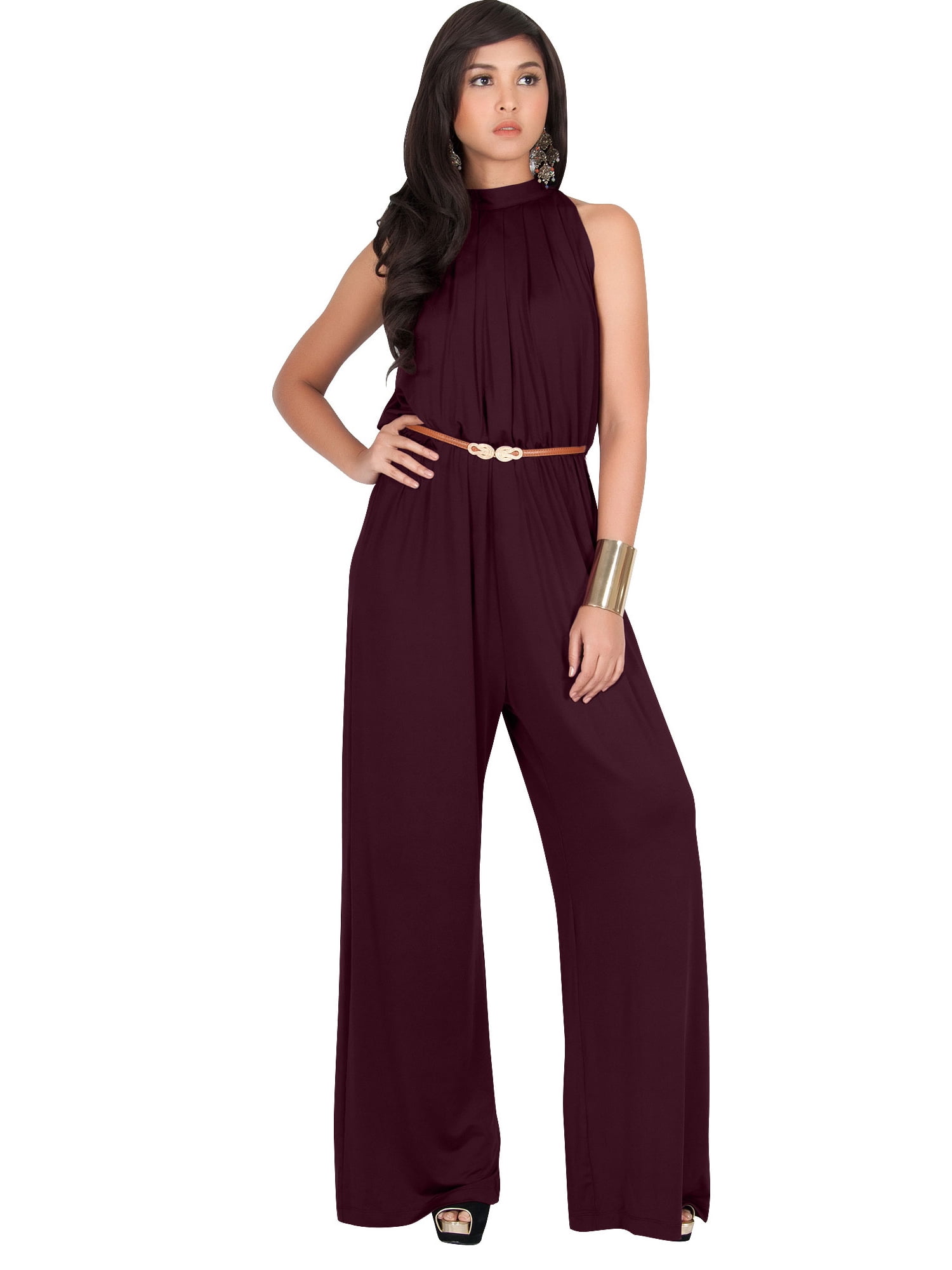 one piece evening jumpsuit