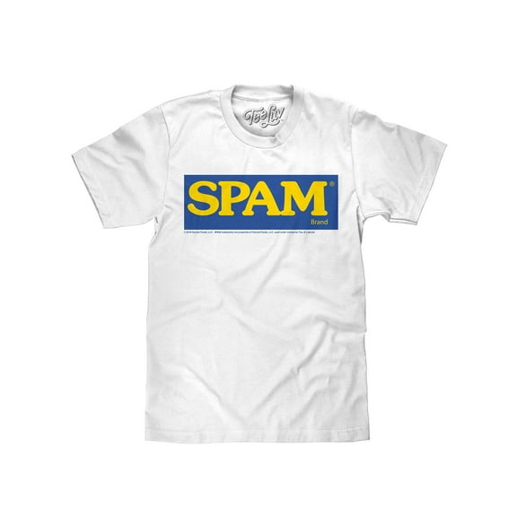 Tee Luv SPAM Food Logo Short Sleeve Graphic T-Shirt (Men's) (S)