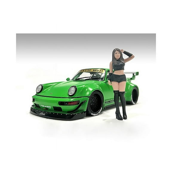 "Auto Salon Girls" Figure 2 for 1/18 Scale Models by American Diorama