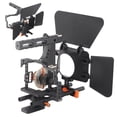 thumbnail image 4 of Camera Cage, Multiple Cold Shoe Mouth Camera Cage Set with Matte Box for Professional Shooting for Video Shooting, 4 of 7