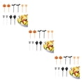 thumbnail image 4 of ziyahi 10x Lightweight And Portable Cupcake Lunch Box Decoration Safe To Plastic Toothpick For Fruit 3Set, 4 of 6