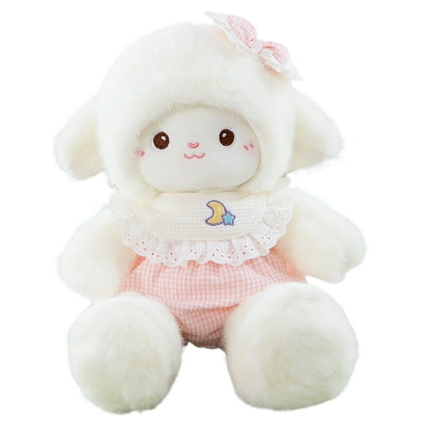 Ramo de ovejas de peluche, cordero de peluche, juguete de peluche, almohada suave y mullida, muñeco de peluche de oveja, apoyo emocional, muñeco de peluche