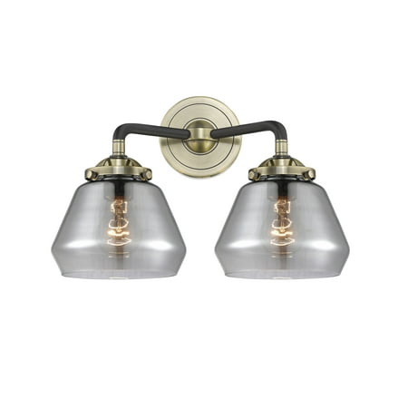 

Innovations Lighting 284-2W Fulton Fulton 2 Light 15 Wide Bathroom Vanity Light - Black