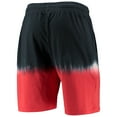 thumbnail image 3 of Men's Mitchell & Ness Black/Scarlet Ohio State Buckeyes Tie-Dye Shorts, 3 of 3