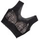 thumbnail image 1 of unbranded Bralette Sin De Encaje Negro Para Mujer Con Material Nylon Y Chinlon Transpirable Y Sin Costuras, 1 of 6