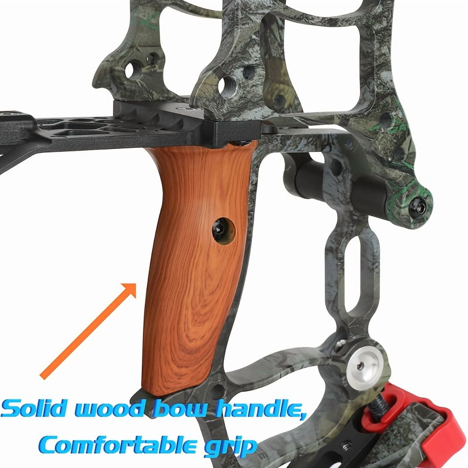 Dual Purpose Composite Bow Outdoor Archery Composite Bow Kit 30-60lbs, Adjustable For Both Hands