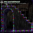 thumbnail image 4 of Fiudx Guirnalda de Luces con Alimentación Usb, 16 Modos de Color, Control Remoto, Resistente Al Agua para Exteriores, Ideal para Navidad, Bodas y Fiestas, 10 M de Longitud, 100 Bombillas Led., 4 of 6