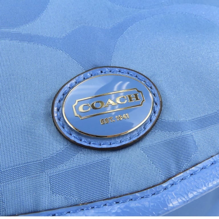 NWT Coach Blue Backpack F77350 Pre-Owned Coach Backpack/Daypack Signature F77350 Nylon  main image 4
