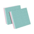 thumbnail image 5 of Paquete de 2 almohadillas para levantamiento de pesas, alfombrilla silenciosa, multifuncional, protección para el suelo, peso Verde Rosa 50x50x4cm, 5 of 5