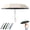Beige, variant on Umbremo Umbrella, Automatic Folding Umbrella with Ring Buckle Handle, Reinforced Wind-Resistant Frame, Compact Travel Umbrella for Rain and Sun, Commuting, Walking and Outdoor Trips