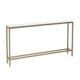 thumbnail image 4 of Derkkin Narrow Long Console Table with Mirrored Top, Gold, 4 of 14