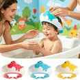 thumbnail image 5 of TELOLY 2026 New Kids Shampoo Baby Shower Cap for Kids Hair for Bath, Shower, Swimming, Hair Wash Toddler Bath Hat Baby Shower Visor Baby Shampoo Cap Head Protector, 5 of 7