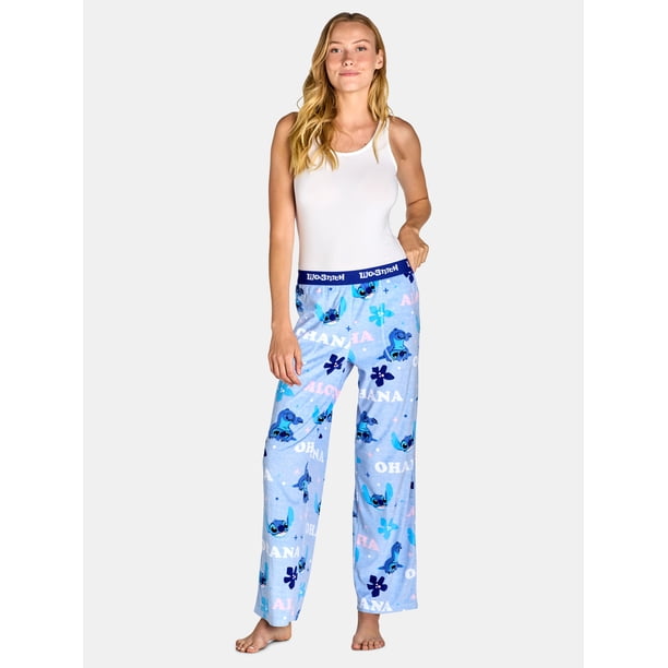 Disney Lilo & Stitch Women's Velour Pajama Pants, Sizes XS-3X