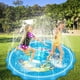 thumbnail image 5 of Almohadilla contra salpicaduras mejorada de 79 ", aspersor y alfombra de juego contra salpicaduras, almohadilla inflable para aspersores de verano al aire libre, juguetes de agua divertidos para, 5 of 5