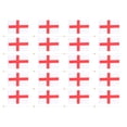 thumbnail image 1 of 20pcs Soccer Game Cheering Flags Patriotic Small Hand Flags Decorative England Flags, 1 of 9