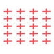 thumbnail image 1 of 20 banderas de fútbol para animar, pequeñas banderas patrióticas de mano, decorativas, de Inglaterra., 1 of 6